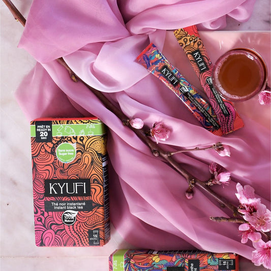 KYUFI Instant Black Tea - Sugar Free