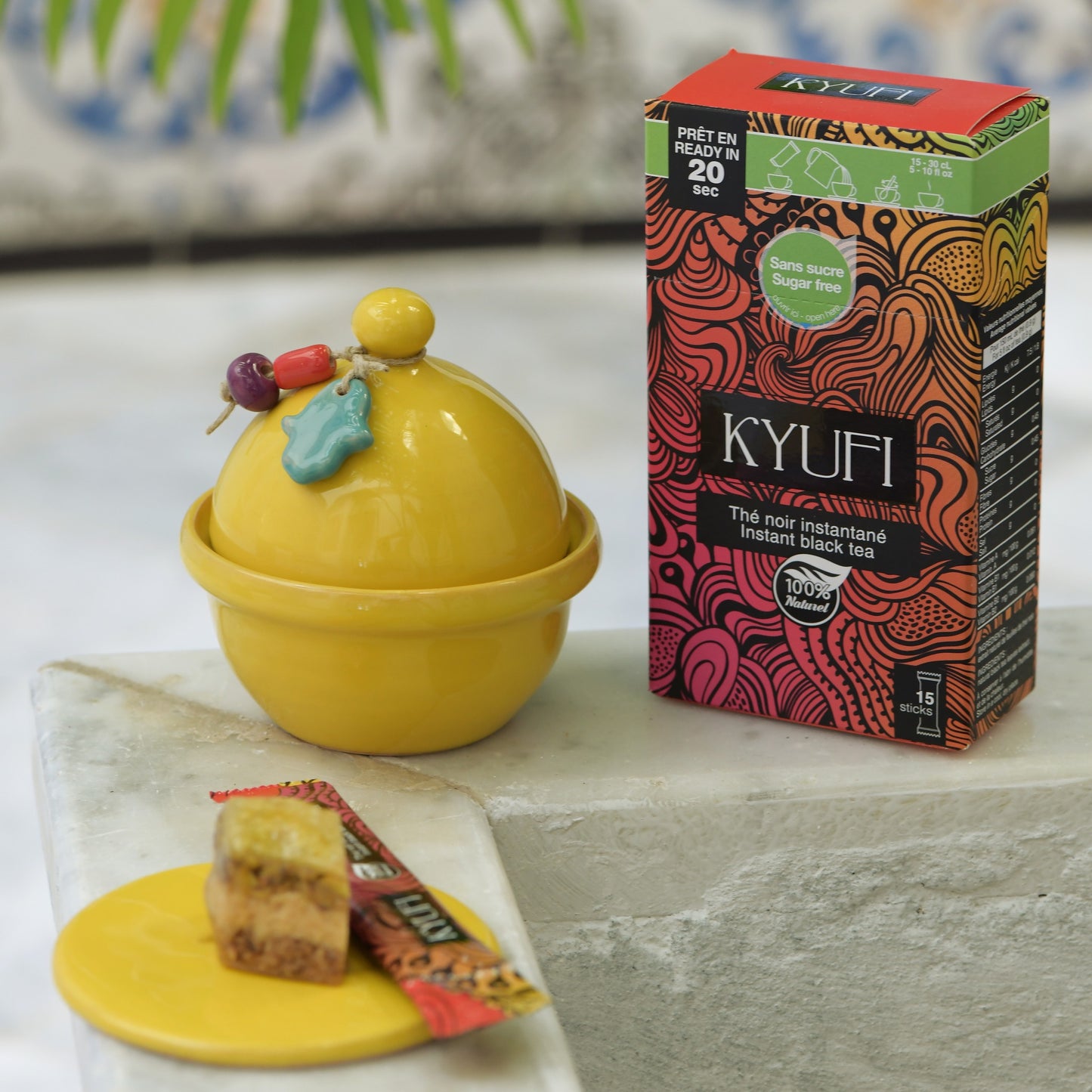 KYUFI Instant Black Tea - Sugar Free