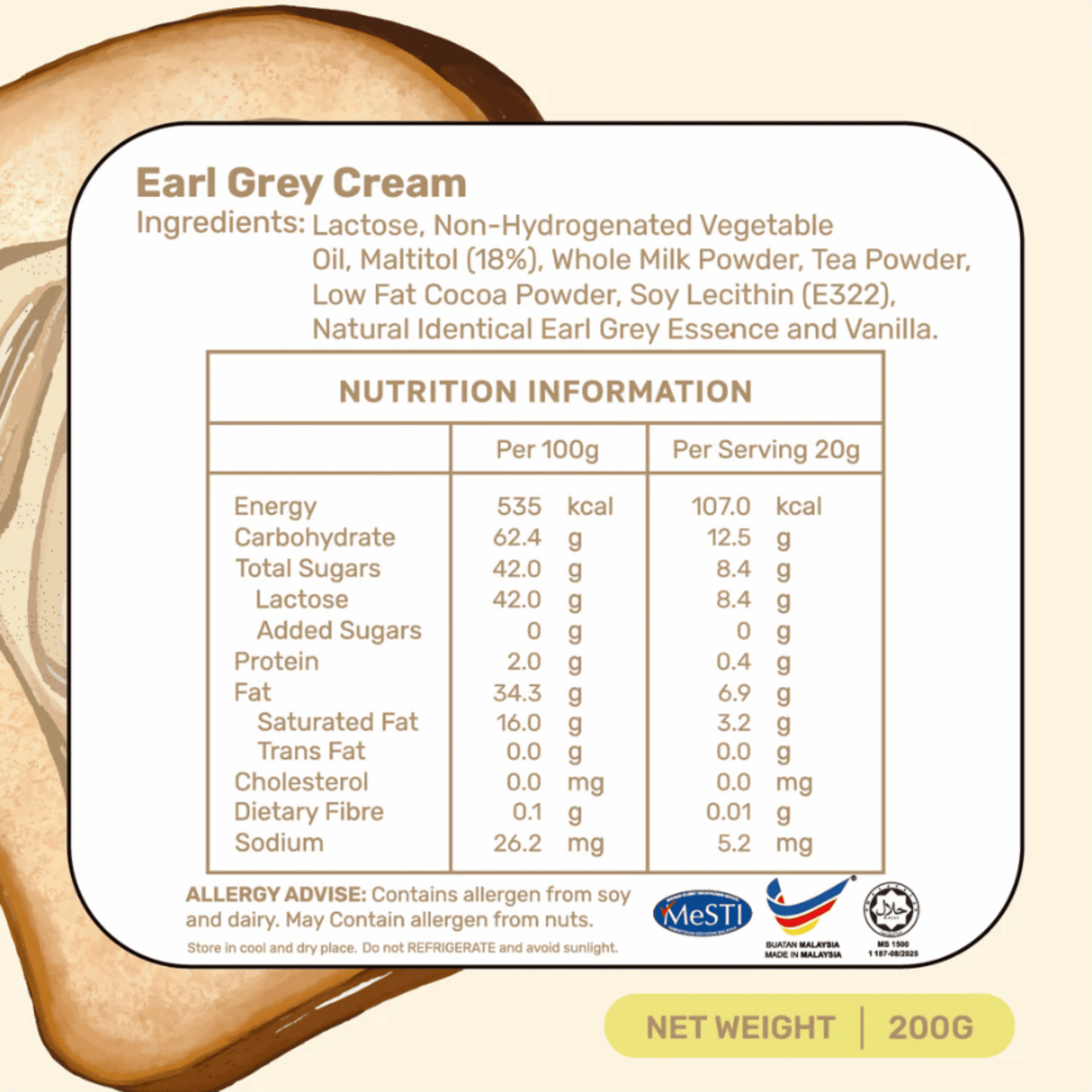 Earl Grey Cream