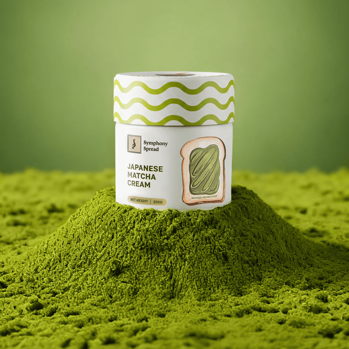 Japanese Matcha Cream
