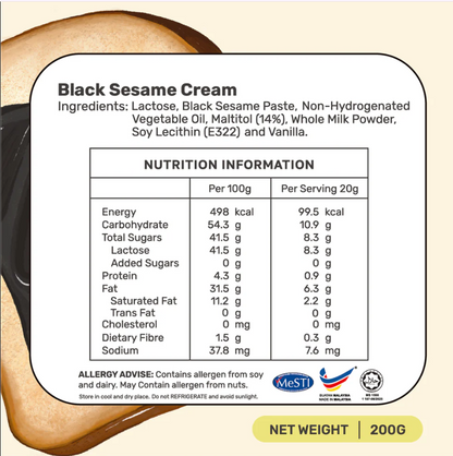 Black Sesame Cream